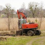 Vegetation Removal in Marshland